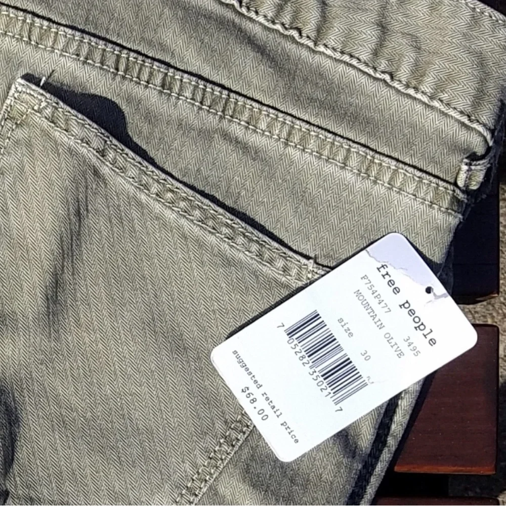 NWT Free People Cropped Skinny Jeans - Picture 8 of 9